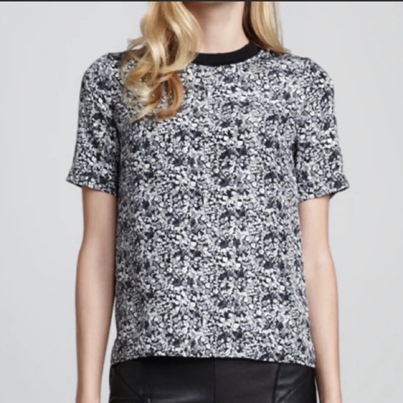 Theory Silk Blouse - Picture 1 of 10